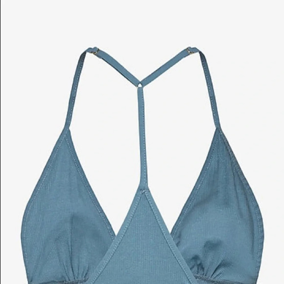 NWT! Intimately Free People snaps marine blue bra XS - Picture 4 of 6